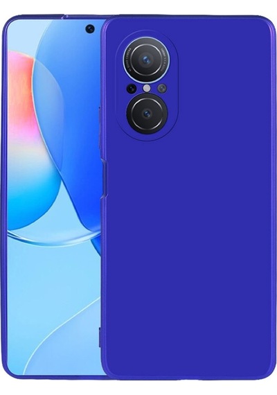 Huawei Nova 9 Se Kılıf Zore Premier Silikon Kapak Saks Mavi