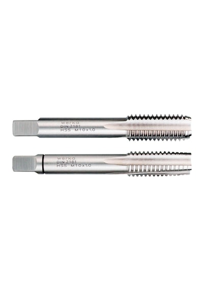 Werka Dın2181 2 Parçalı Takım Hss Düz El Kılavuzu Mf20 X 1.5