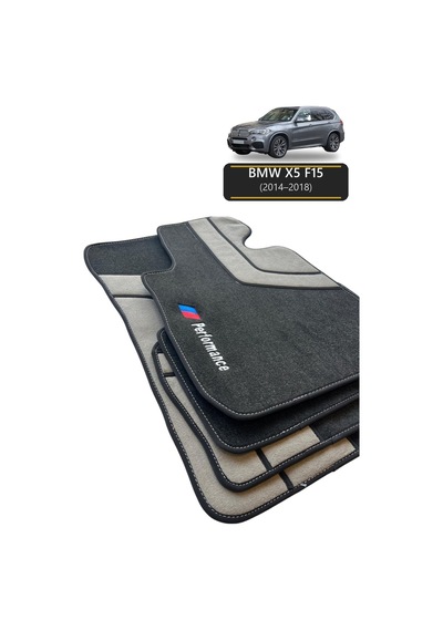 Oto Halı Paspas Seti Bmw X5 F15 2014 2018 Uyumlu Sport Kaymaz & Şık Tasarım - Tasarım 2