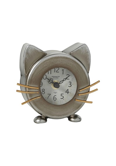 Vitale Kedi Masa Saati 12.5 5 11.5 Cm Ak.kn0011 Diğer