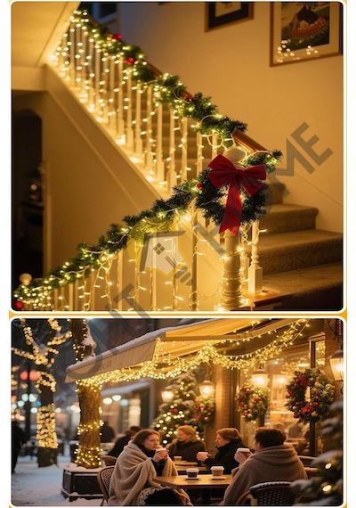 80 Led 10 Metre Pilli Gün Işığı Işık Zinciri Dekoratif Peri Led, Oda Yatak Odası Salon Masa Parti Düğün Noel Aydınlatması Sarı