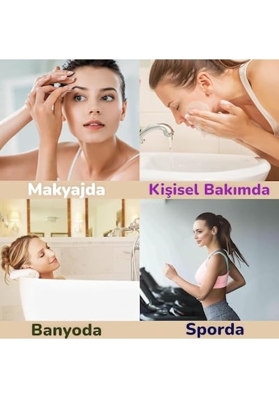 Mandal Toka Kadın Siyah Kahve Kadın Çocuk Mandal Toka 11cm 4'lü Set Diğer