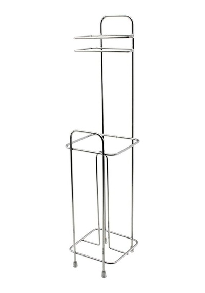 Buççin Online Mağaza Kare Metal - Krom Yedekli Wc Kağıtlık Glbl-stl57839 Belirtilmemiş Çok Renkli