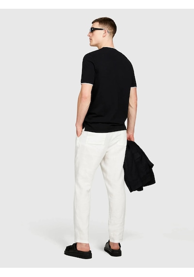 Sisley %100 Keten Beli Büzgülü İpli Slim Fit Pantolon Erkek Kırık Beyaz Pantolon - 325p4aghsf043 Krem Sisley %100 Keten Beli Büzgülü İpli Slim Fit Pantolon Erkek Kırık Beyaz Pantolon - 325p4aghsf043 Krem