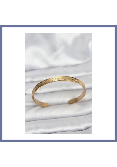 Bezos 316l Çelik Gold Renk Ayetel Kürsi Yazılı Bileklik Dlra 49493061