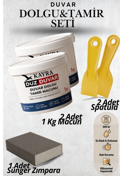 5 Parça Beyaz Duvar Tamir Macunu Seti 2 Adet 1000 Gr - 2000 Gr Çatlak, Delik Ve Derz Dolgusu - 2 Adet Plastik Spatula Ve Kübik Zımpara İle Alçı Yüzey Onarım Seti 2 Kg 2 Kilo Duvar Tamir Macunu Seti Beyaz Beyaz 5 Parça Beyaz Duvar Tamir Macunu Seti 2 Adet 1000 Gr - 2000 Gr Çatlak, Delik Ve Derz Dolgusu - 2 Adet Plastik Spatula Ve Kübik Zımpara İle Alçı Yüzey Onarım Seti 2 Kg 2 Kilo Duvar Tamir Macunu Seti Beyaz Beyaz