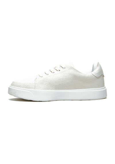 Timberland Emerson Street Low Lace U Beyaz Kadın Sneaker 000000000102232651 Krem