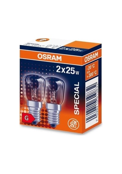 25w Fırın Ampulü 2'li Paket E14 Duy 300 Derece 2700k Halogen Diğer