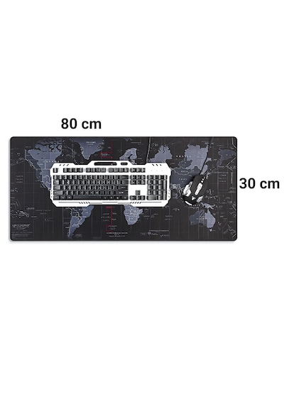 Dünya Desenli 80x30 Cm Mouse Pad Xl Gaming Mousepad
