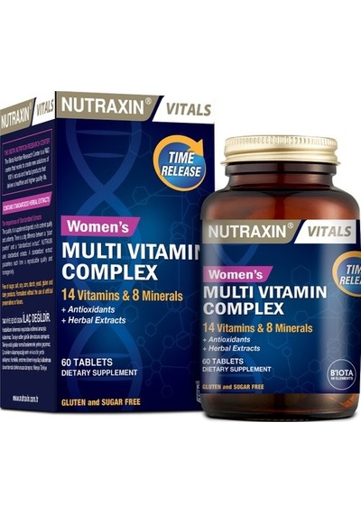 Nutraxin Multivitamin Kadın 60 Tablet
