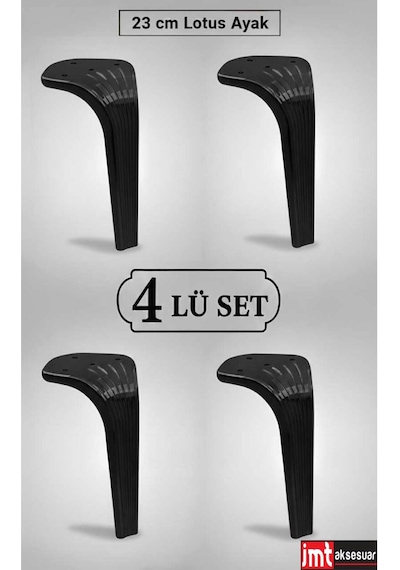 Lotus Koltuk Yatak Odası Tv Ünitesi Konsol Ve Sehpa Ofis Mobilyası Ayağı 23 Cm Odası