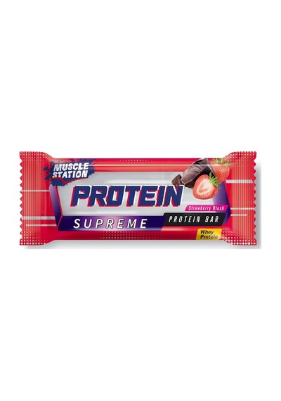 Supreme Protein Bar Çikolata Çilek 40 Gr 24 Adet