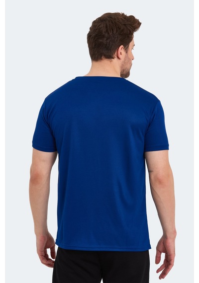 Slazenger Odalıs 2 Li Set Erkek Siyah - Lacivert Tişört