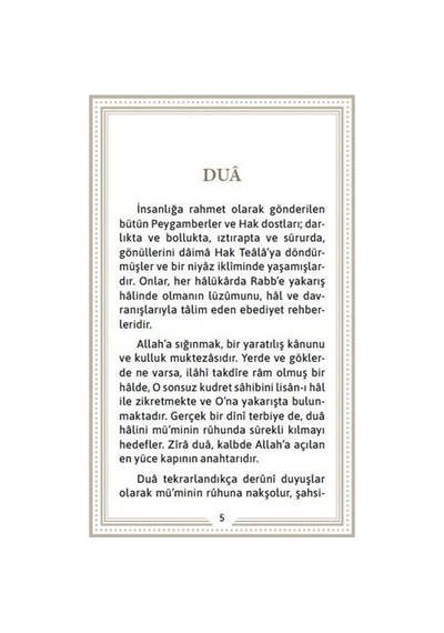 Kur'an-ı Kerim'den Dualar (Cep Boy) / Osman Nuri Topbaş