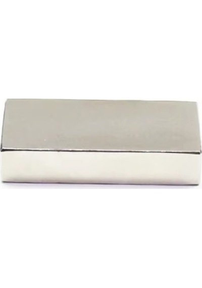 1 Adet 60x25x10 Mm Güçlü Neodyum Mıknatıs, Köşeli Magnet, N35 Kalite