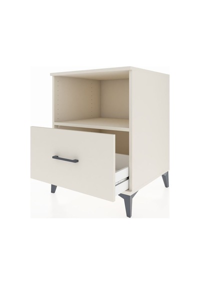 Kronos Komodin Tek Raflı Tek Çekmeceli 60x59x80 Aytaşı-aytaşı Aytaşı