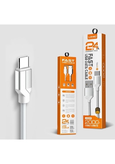 Ldnıo Micro Usb Hızlı Şarj Ve Data Kablosu 2 Metre
