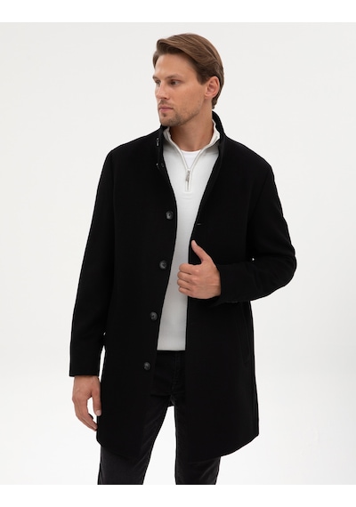 Pierre Cardin Erkek Siyah Palto 50317440-vr046 Siyah
