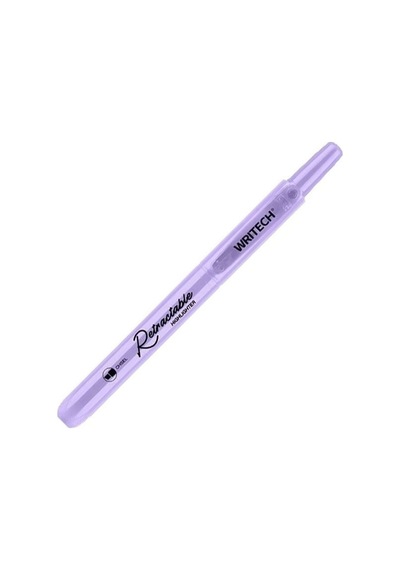 Wrıtech W-805s Basmalı Fosforlu Kalem Pastel Lila - 12'li Kutu