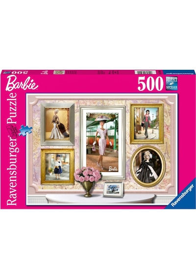Ravensburger 500 Parça Puzzle Barbie Paris 165001
