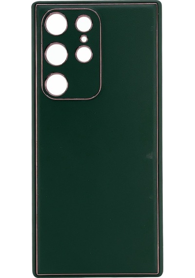 Nettech Samsung Galaxy S23 Ultra Uyumlu Coco Leather Seri Arka