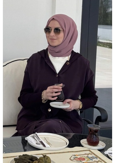 Rabia Şamlı Ada Modal Kap Mürdüm Normal