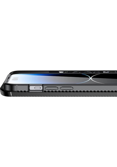 Apple Uyumlu iPhone 15 Hptk Negro Silikon Kılıf-siyah Siyah Siyah