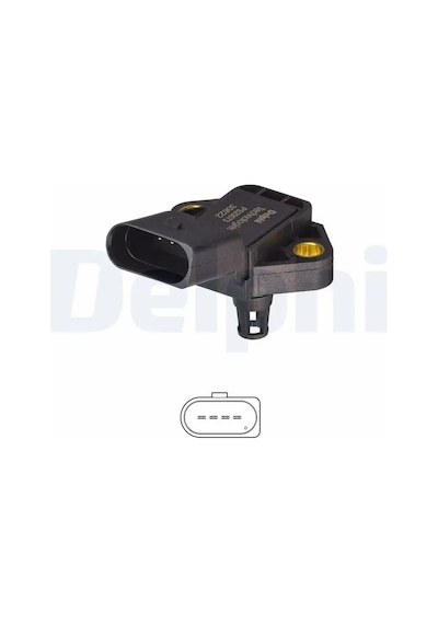 Vw Passat B8 Map Sensoru 1.4 2014-2018 Czca Delphı Ps2007312b1