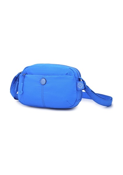 Smart Bags Mikro Poly Kumaş Mini Boy Postacı Kadın Çantası 3339 Mavi