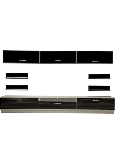 Decoraktiv Trendstyle 8y Mdf Tv Ünitesi Tv Sehpası Beyaz - Siyah