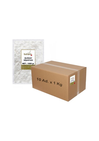 Buhara Toptan Buğday Nişastası 1 Kg X 10 Ad - 10 Kg