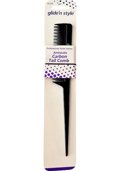Glide'n Style GS-264 Antistatik Karbon Krepe Tarağı