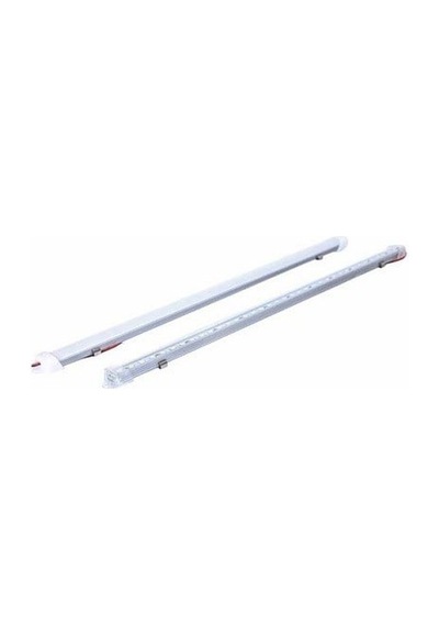 24v Floresan Tavan Lambası 66 Ledli Anahtarlı Beyaz Şeffaf Cam 94 Cm