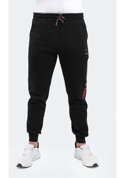Slazenger NAHAL I Erkek Cepli Siyah Eşofman Altı