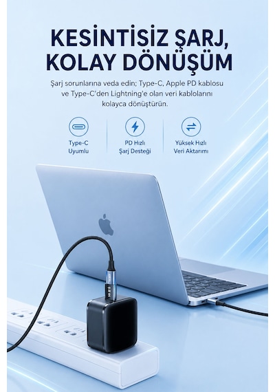 Usb 3.0 - Type-c Dönüştürücü Adaptör, Usb-a - Usb-c Çevirici, Hızlı Şarj Ve Veri Aktarım Destekli, Telefon Tablet Laptop Uyumlu, Alüminyum Gövde, Kompakt S600