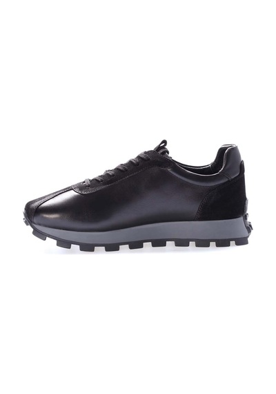 Fast Step Hakiki Deri Erkek Casual Ayakkabı 154ma9000 Siyah