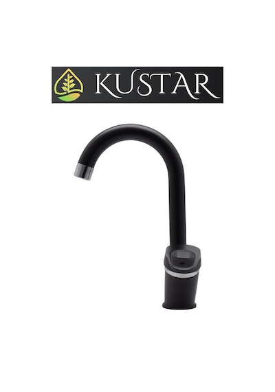 Kustar Cambridge Mix Aç Kapa Kısa Banyo Lavabo Bataryası