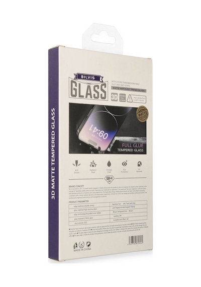 İphone 15 Pro Bilvis 3d Mat Cam Ekran Koruyucu