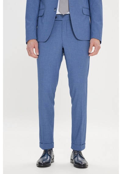 AC&Co / Altınyıldız Classics Erkek Mavı Slim Fit Dar Kesim Kırlangıç Yaka Gofre Desenli Takım Elbise Mavı AC&Co / Altınyıldız Classics Erkek Mavı Slim Fit Dar Kesim Kırlangıç Yaka Gofre Desenli Takım Elbise Mavı