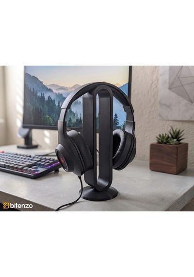 Minimalist Oval Tasarım Masaüstü Kulaklık Standı, Gaming Ve Ofis Kulaklık Tutucu