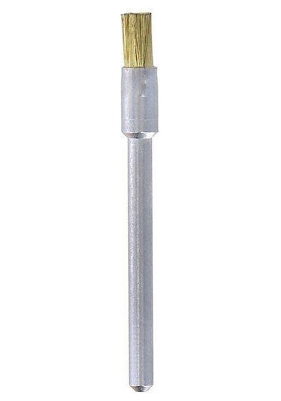DREMEL 537 Düz Pirinç Fırça 3,2 mm (3'lü Paket)