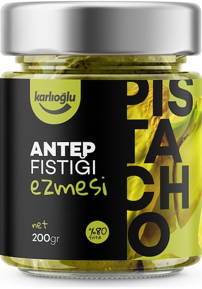 Karlıoğlu Antep Fıstığı Ezmesi Premium 200 G