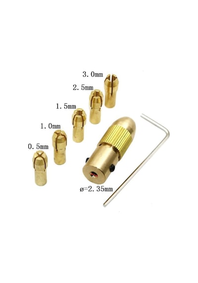 Motor Için Otomatik Mandrel El Sıkmalı Mandren Chuck Üniversal Ok