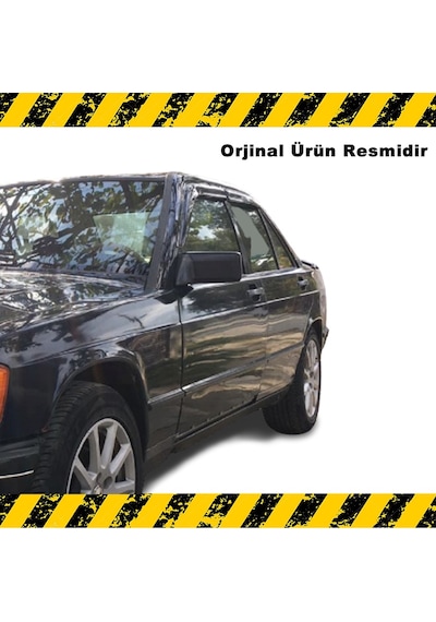 Mercedes 190 E Mügen Cam Rüzgarlığı Tüm Kasalar 4 Lü Set N11.17374