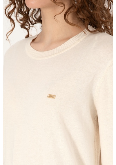 U.S. Polo Assn. U.s. Polo Assn. Kadın Kazak /triko 50308922-vr256 İnci