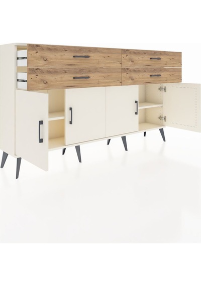 Arges Konsol 2 Raflı 4 Çekmeceli 8 Kapaklı 176x30x99 Aytaşı-aytaşı/çam Aytası/atlas Çam - Aytası Arges Konsol 2 Raflı 4 Çekmeceli 8 Kapaklı 176x30x99 Aytaşı-aytaşı/çam Aytası/atlas Çam - Aytası