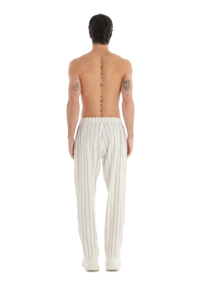 Blackspade Erkek Pantolon 40722 - Bordo Çizgili Bordo