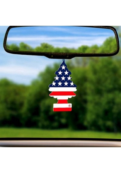 Little Trees Amerikan Bayraklı Vanilla Pride Oto Kokusu 6 Adet
