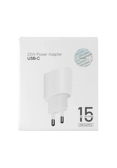 Newface - 438 - Ca-13 25w Type-c Şarj Adaptörü - Csmo-tex - - Beyaz