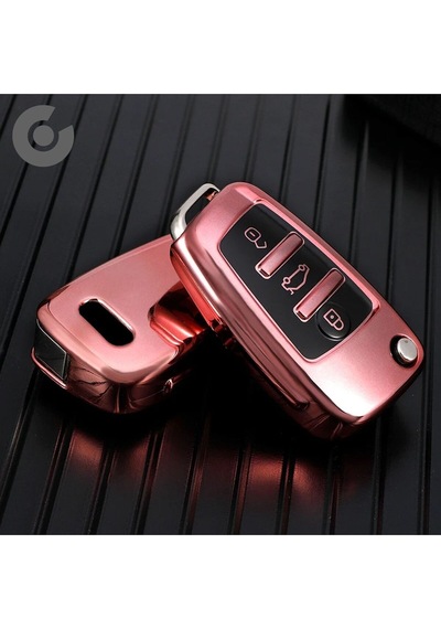 Audi A7 A6 A5 A4 A3 A1 & 8p 8l B5 B6 B7 B8 C4 C5 C6 4f Tt Rs & Q3 Q5 Q7 Tpu Anahtar Kılıfı Rose
